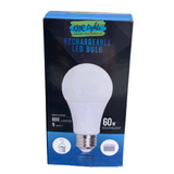 KNR Lights Rechargeable LED Bulb BRIGHT WHITE